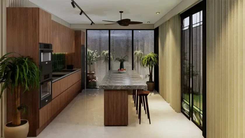 Model desain kitchen set